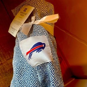 Buffalo bills farmhouse throw blanket